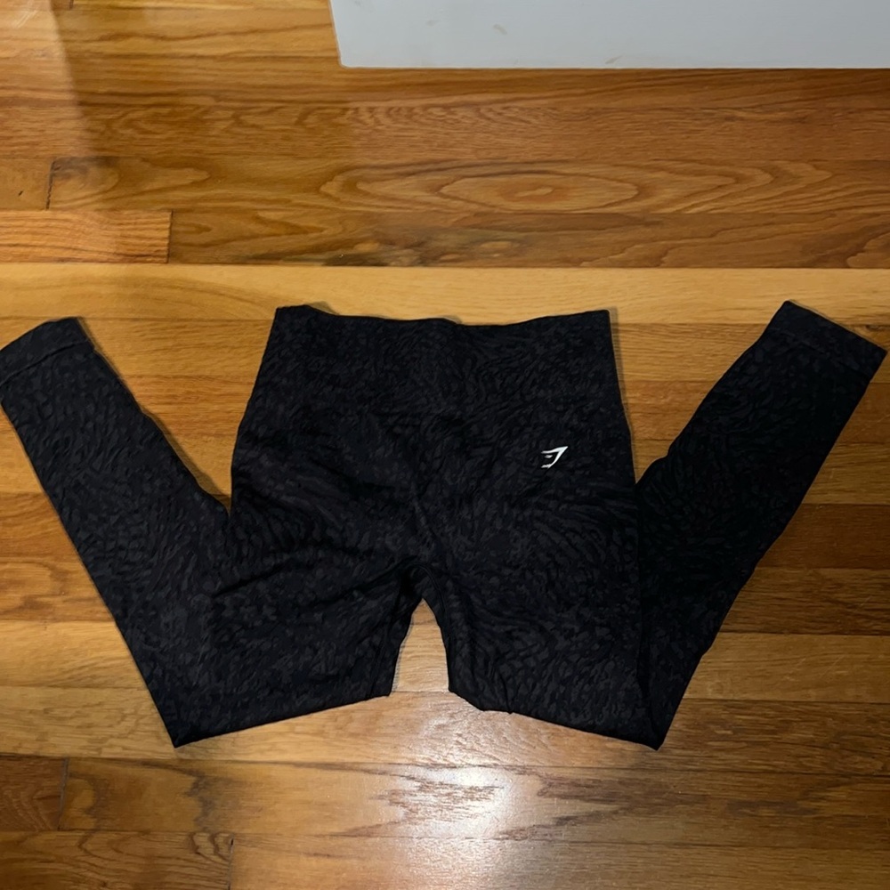 Gymshark Adapt Animal Seamless Leggings - Wild | Black